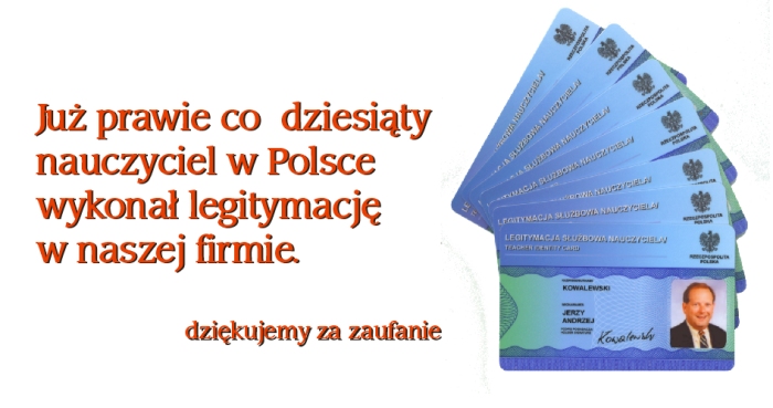 legitymacje nauczycielskie